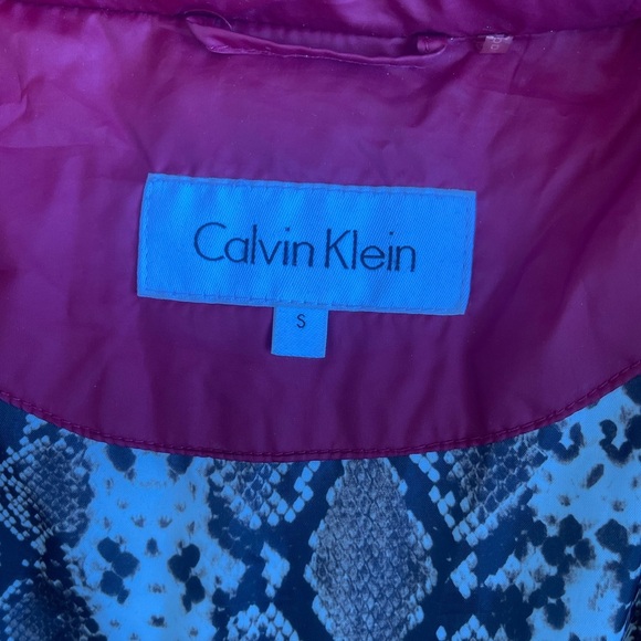 CALVIN KLEIN Women's Faux-Fur-Trim Hooded Down Puffer Quilted Coat Jacket  S - Picture 13 of 13